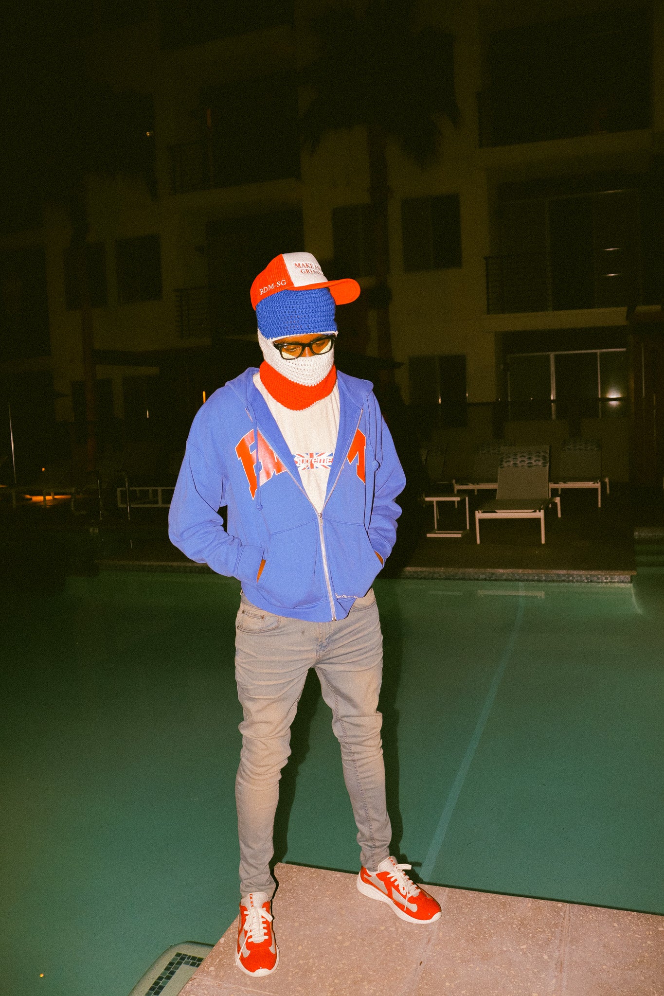 BDM "USA" ZIP UP JACKET