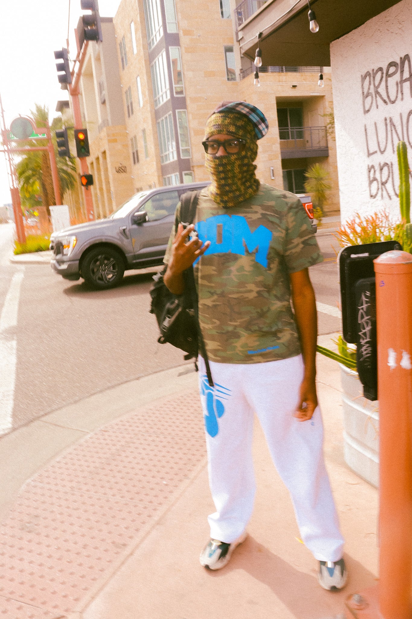 SG BLUE/GREY "JUMPER" SWEATPANTS