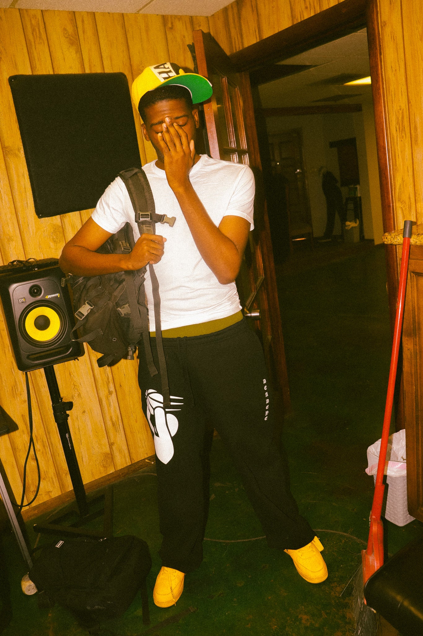 SG BLACK "JUMPER" SWEATPANTS